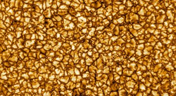 Superfície solar com riqueza de detalhes - NSF/Nasa