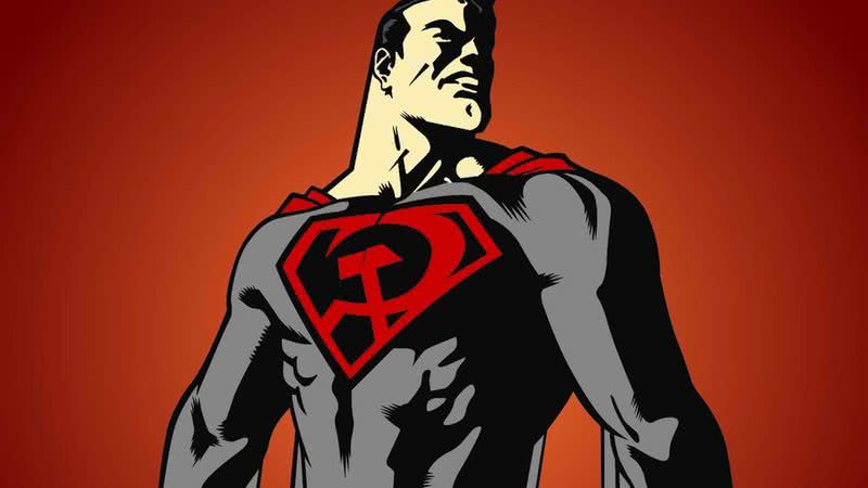 Ilustração de Superman: Entre a Foice e o Martelo - Divulgação