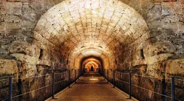 O incrível túnel dos cavaleiros templários, uma das maiores descobertas sobre a ordem medieval - Divulgação
