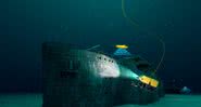 Destroços no fundo do mar do Titanic - Getty Images