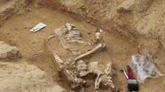 Restos mortais encontrados pelos pesquisadores - Reprodução/Video/Reiters