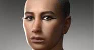 De acordo com pesquisadores, esse seria o verdadeiro rosto do faraó menino - Divulgação