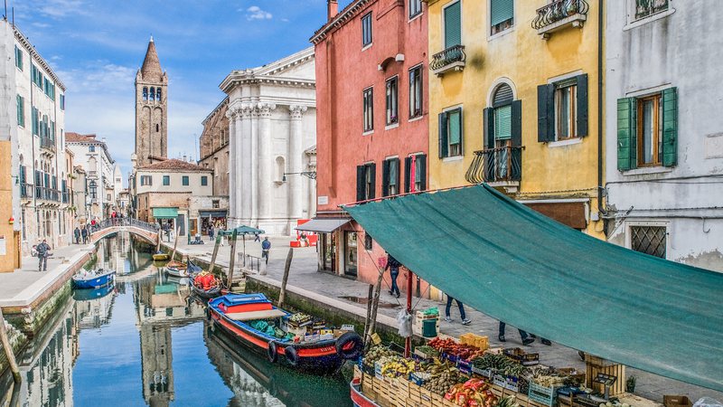 Cidade de Veneza, na Itália - Getty Images