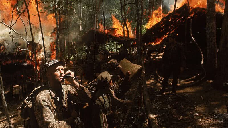 Imagem colorida da Guerra do Vietnã - Getty Images