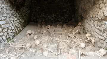Esqueletos das vítimas de Herculaneum - Dima Moroz
