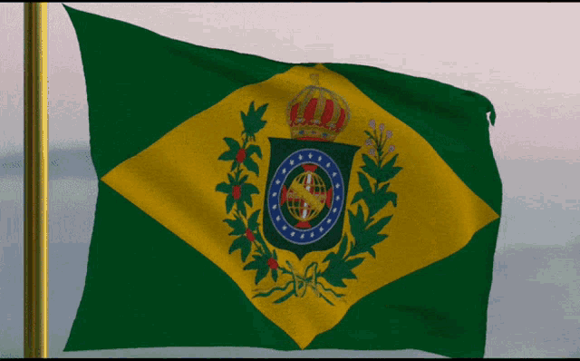Bandeira Do Brasil Oficial Grande na Fadrix