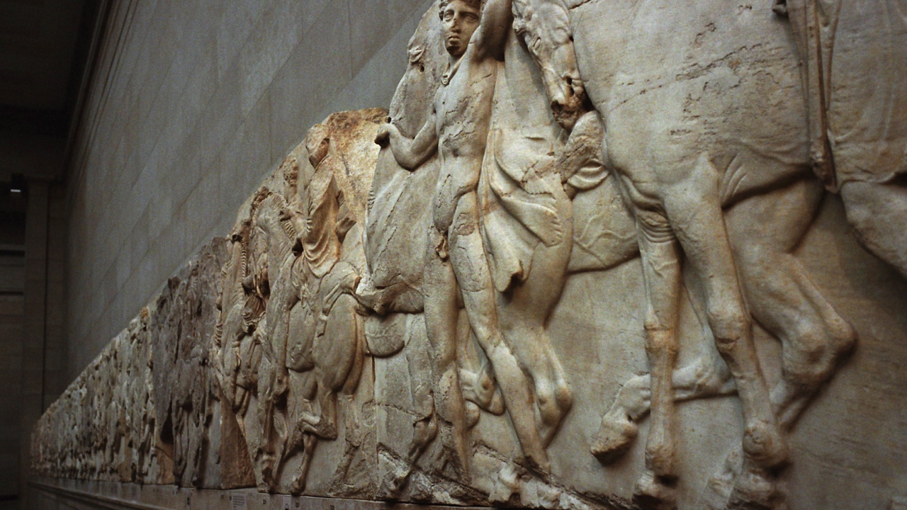 "Mármores de Elgin", retirados do Partenon em Atenas, Grécia. Foto: GettyImages