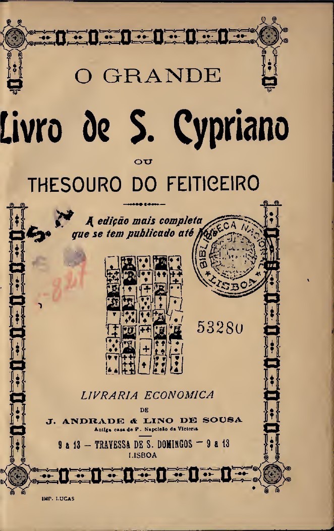 ORAÇÃO DE SÃO CIPRIANO CONTRA BRUXARIA E FEITIÇARIA