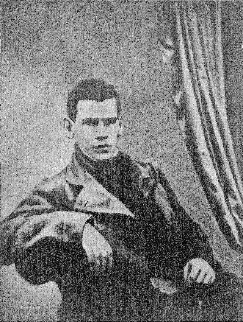 Jovem Tolstói em 1848 - Autor desconhecido / Domínio Público, via Wikimedia Commons
