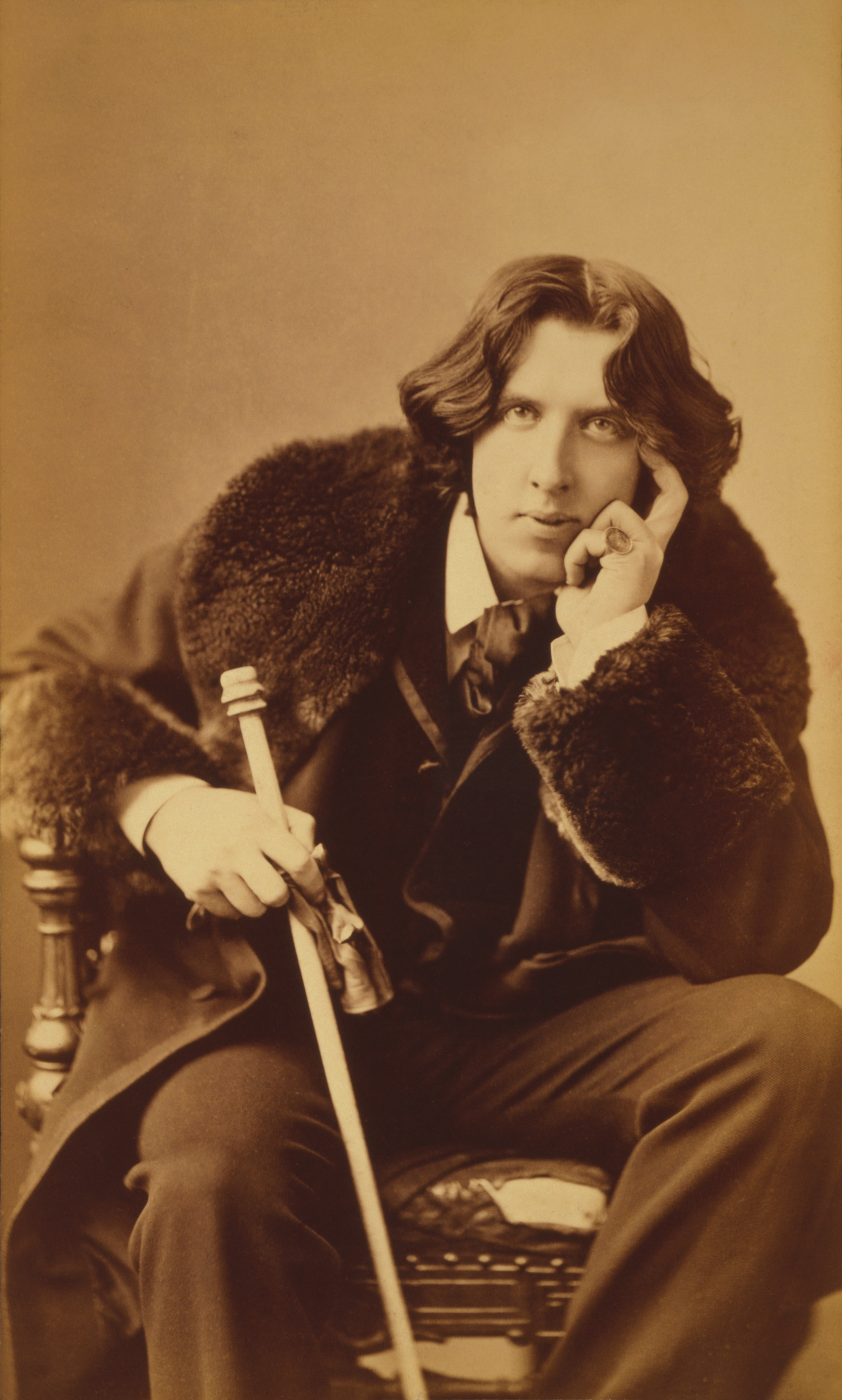 Retrato de Oscar Wilden - Crédito: Napoleon Sarony / Domínio Público, via Wikimedia Commons