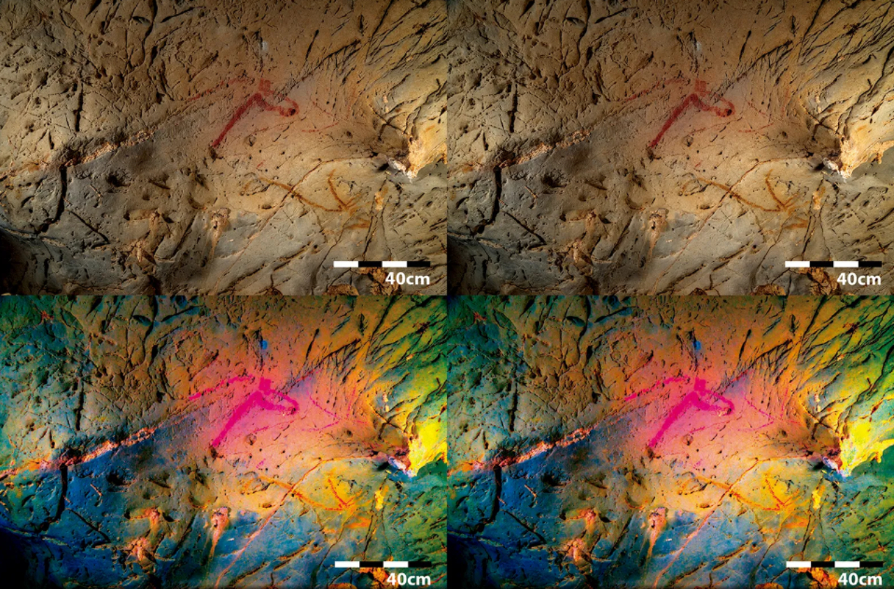 Pinturas rupestres de caverna espanhola