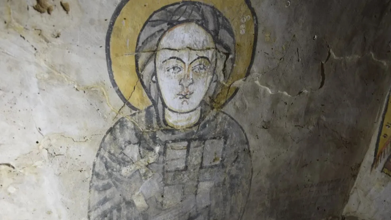 Representação encontrada da Virgem Maria