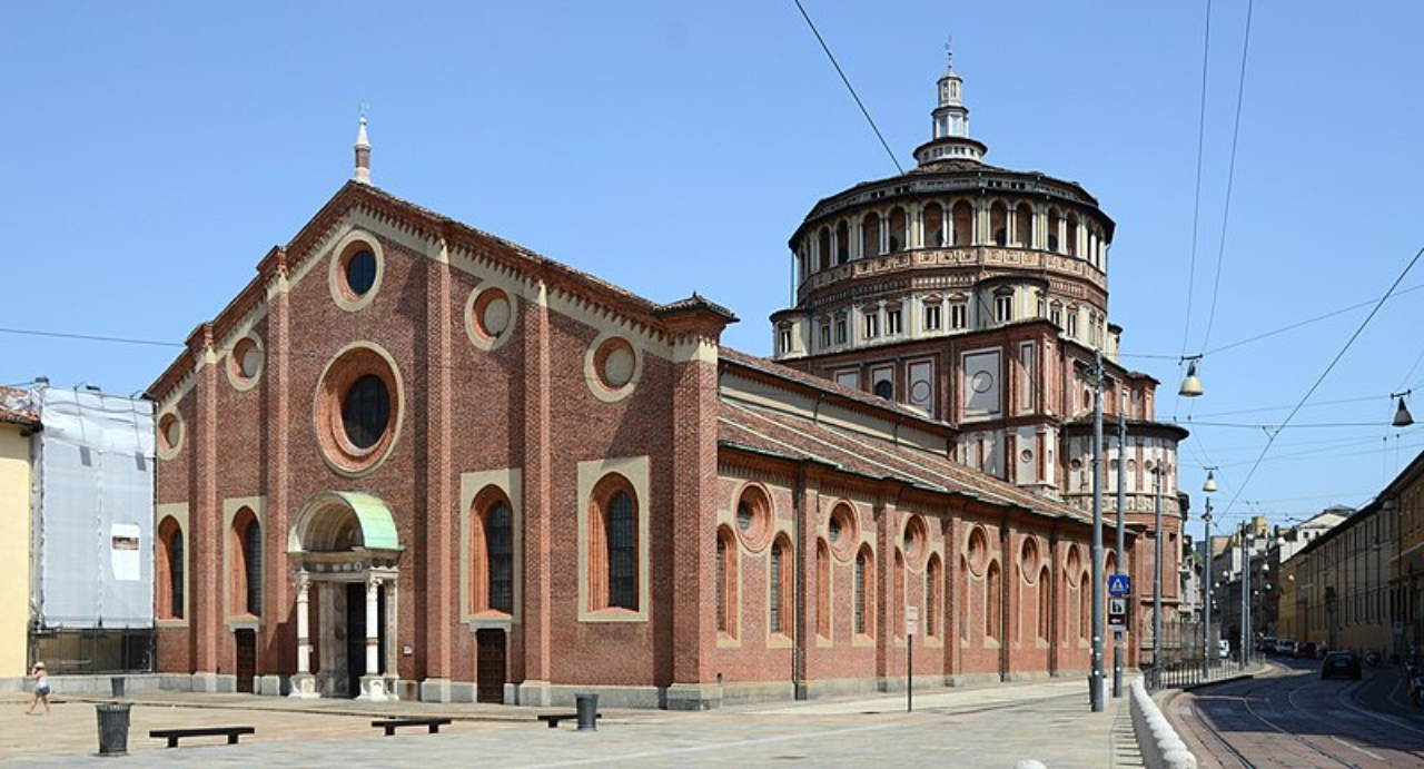 Convento de Santa Maria delle Grazie, em Milão, na Itália