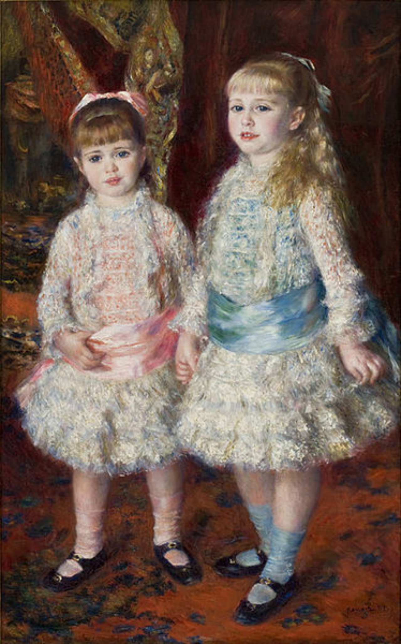 'Rosa e Azul', de Pierre-Auguste Renoir