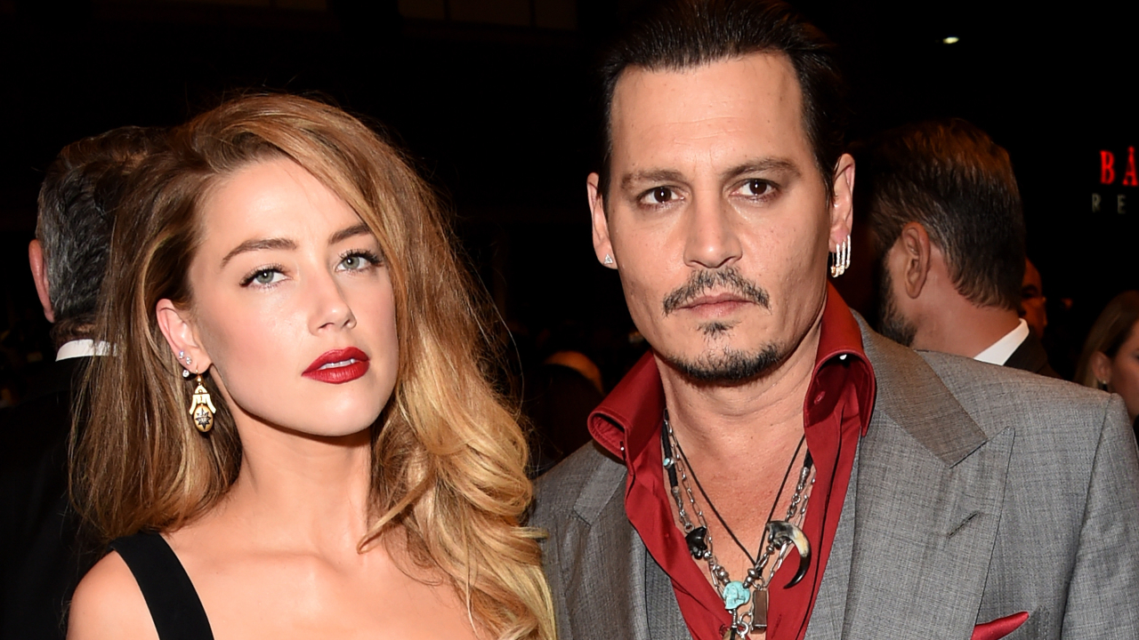Johnny Depp e Amber Heard, em fotografia de 2015