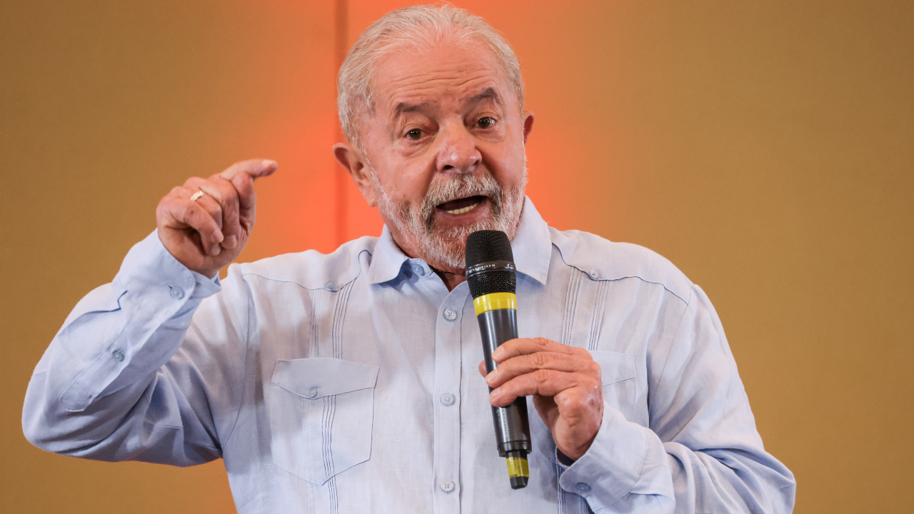 Luiz Inácio Lula da Silva, atual candidato à presidência