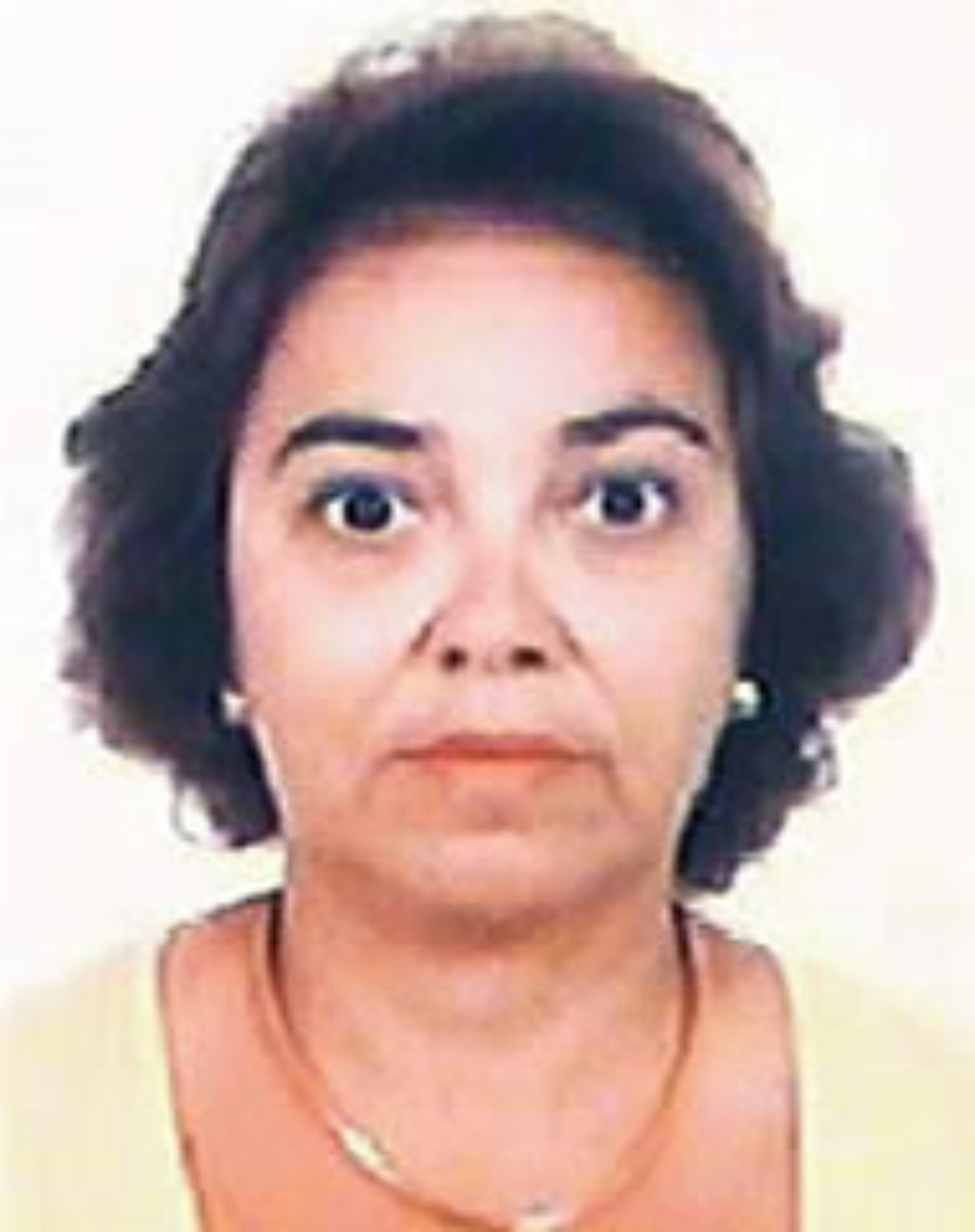 Cartaz de procurada de Heloísa Borba Gonçalves, a "viúva negra" brasileira