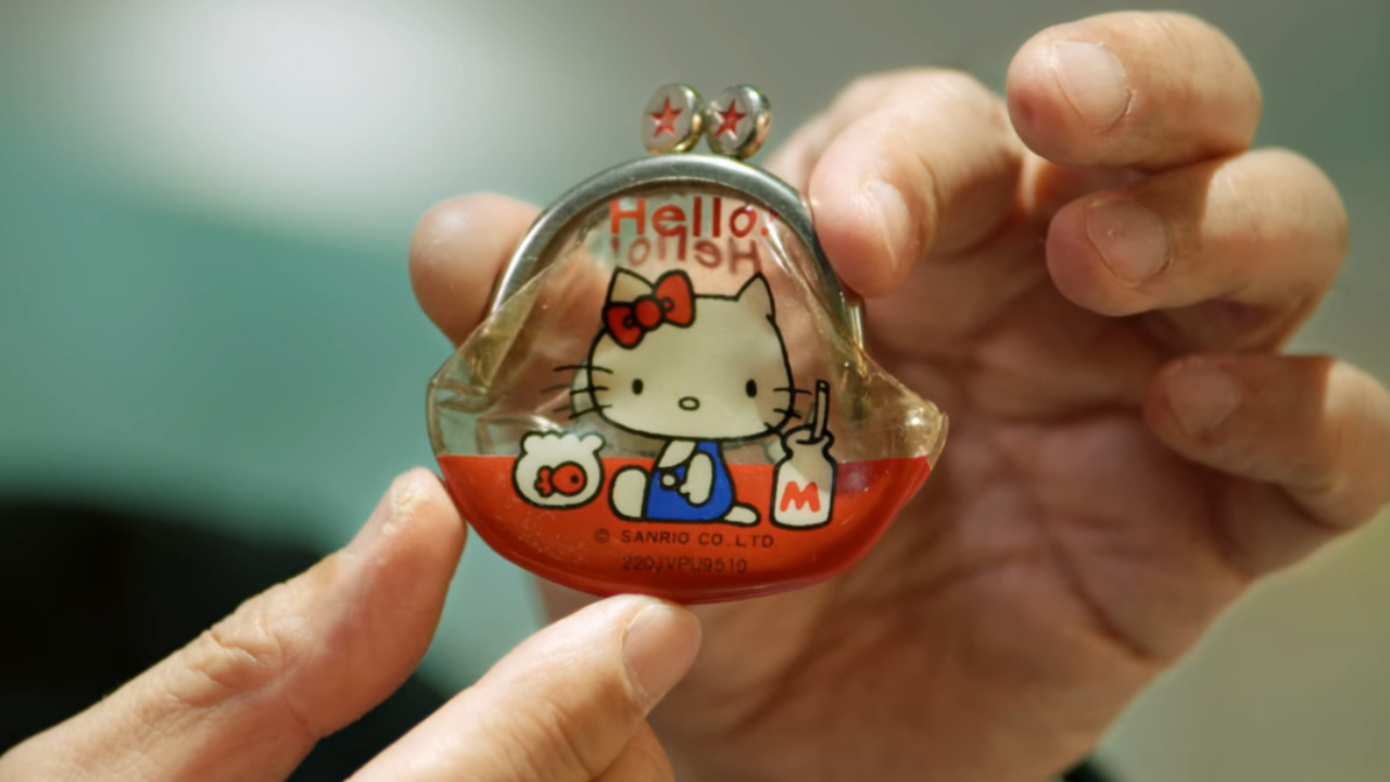 O primeiro item fabricado com a estampa da Hello Kitty