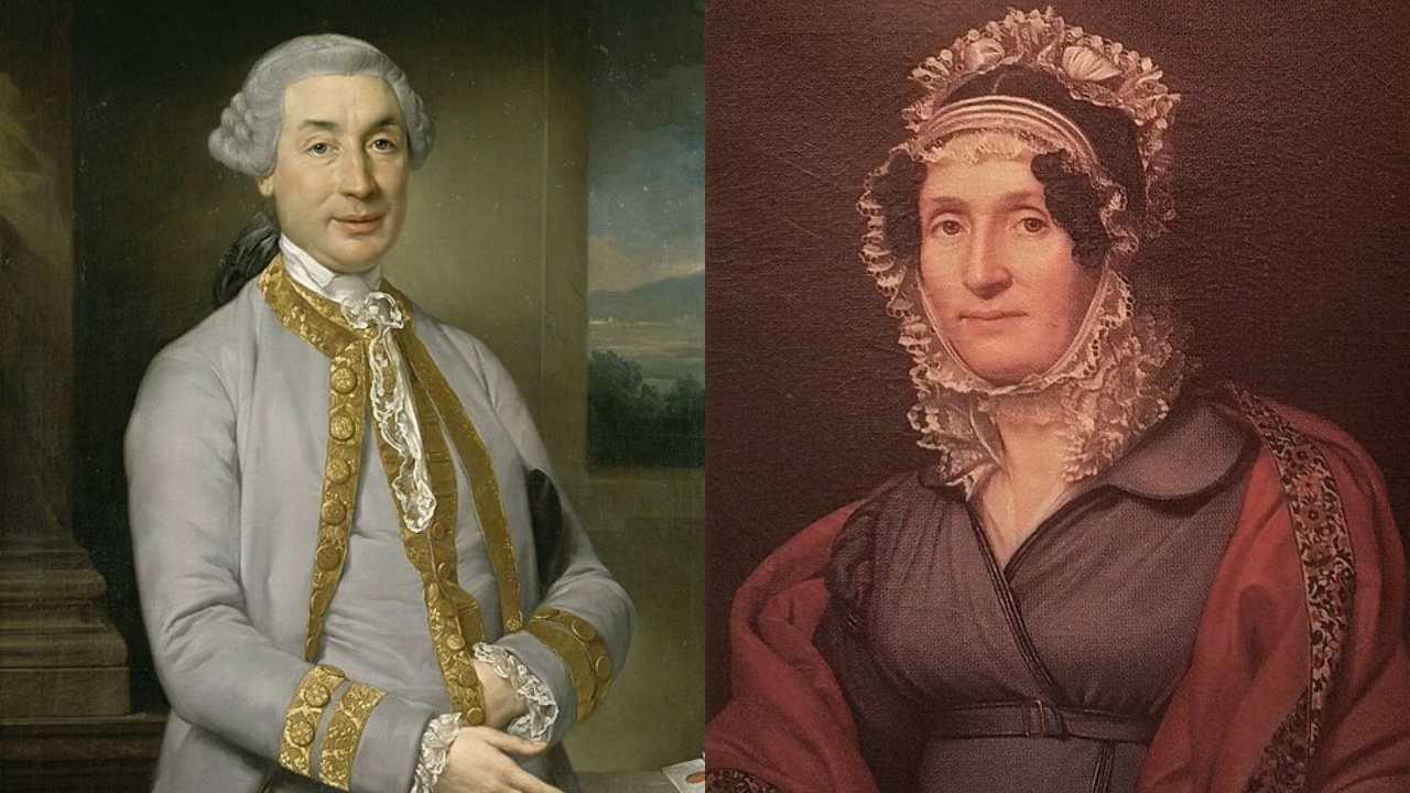 Carlos Maria e Maria Letícia Bonaparte, os pais de Napoleão