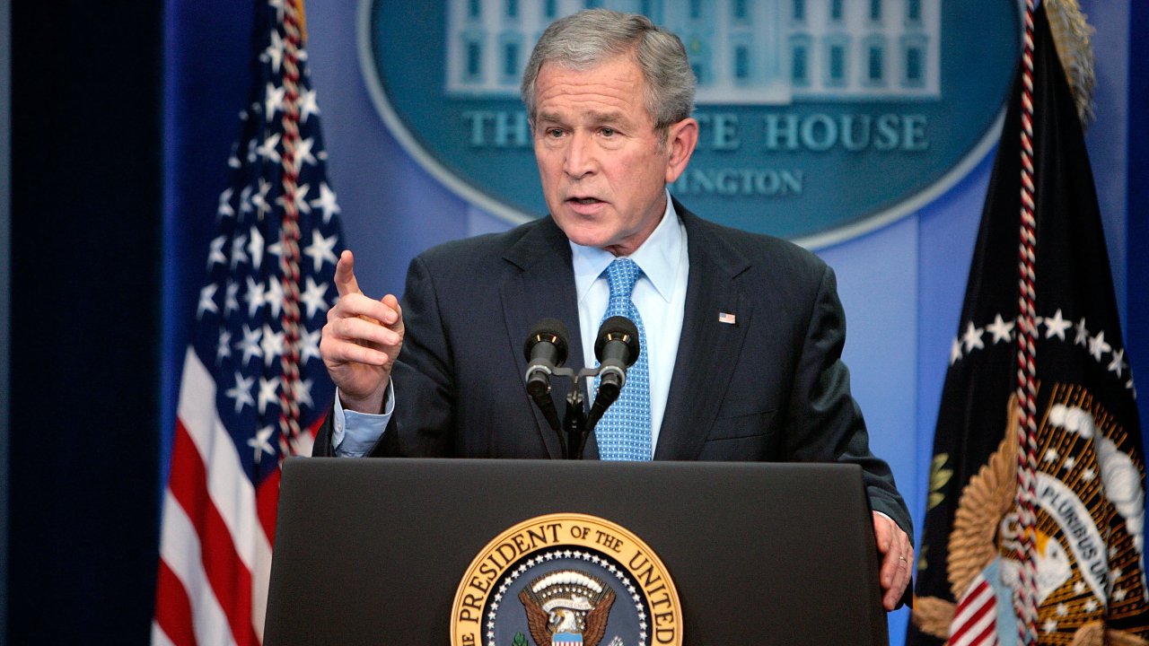 O ex-presidente americano, George W. Bush
