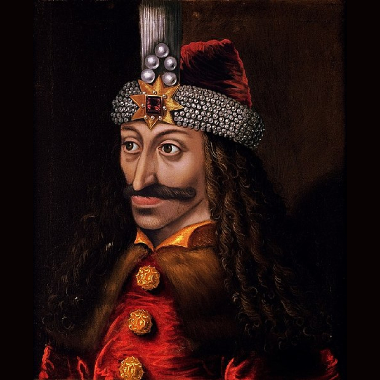 Retrato de Vlad III, ex-príncipe da Valáquia que inspirou no 'Drácula', de Bram Stoker