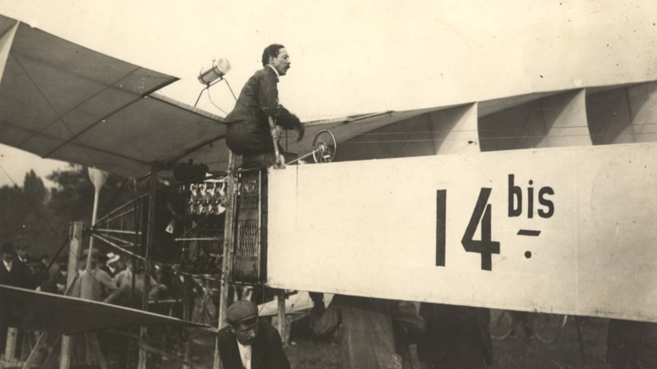 Santos Dumont e o avião 14-bis