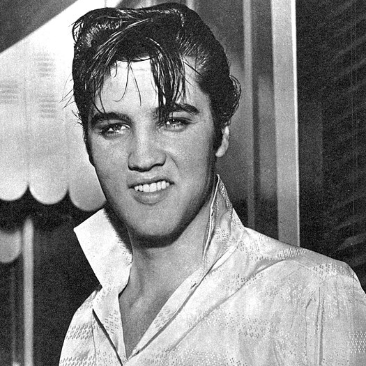 Fotografia antiga de Elvis Presley