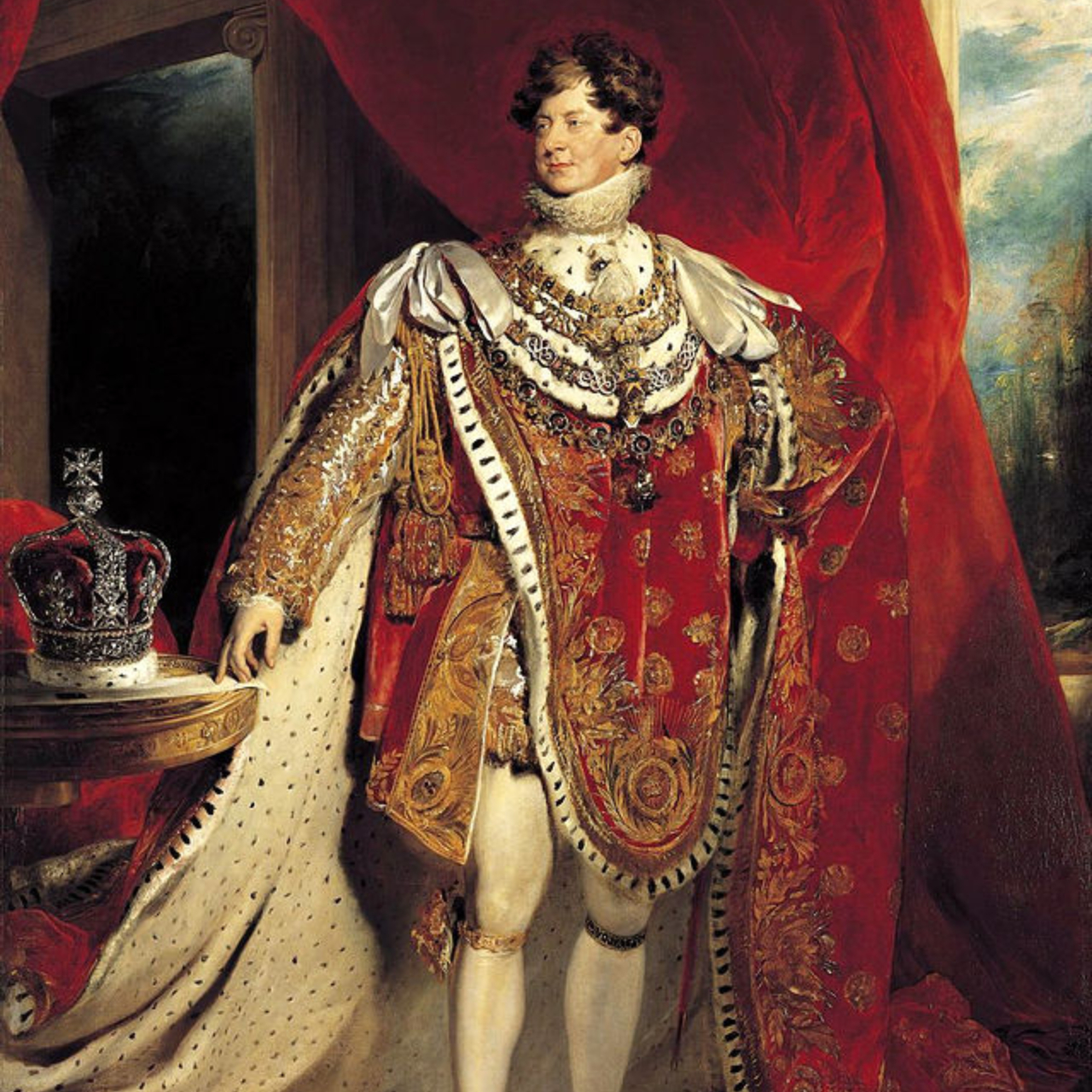George IV, filho de George III e Charlotte