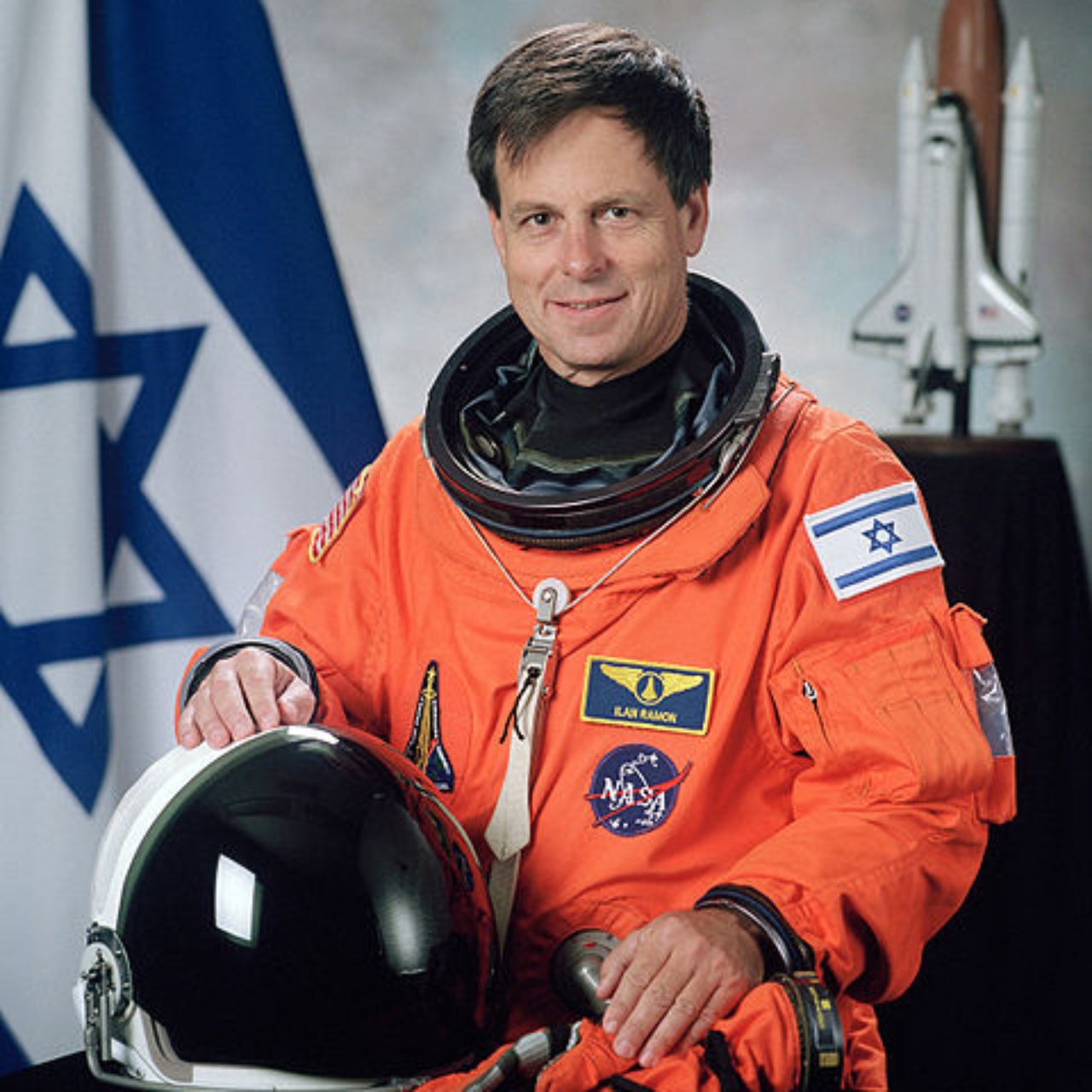 Ilan Ramon, primeiro astronauta judeu e israelita, filho de uma sobrevivente de Auschwitz