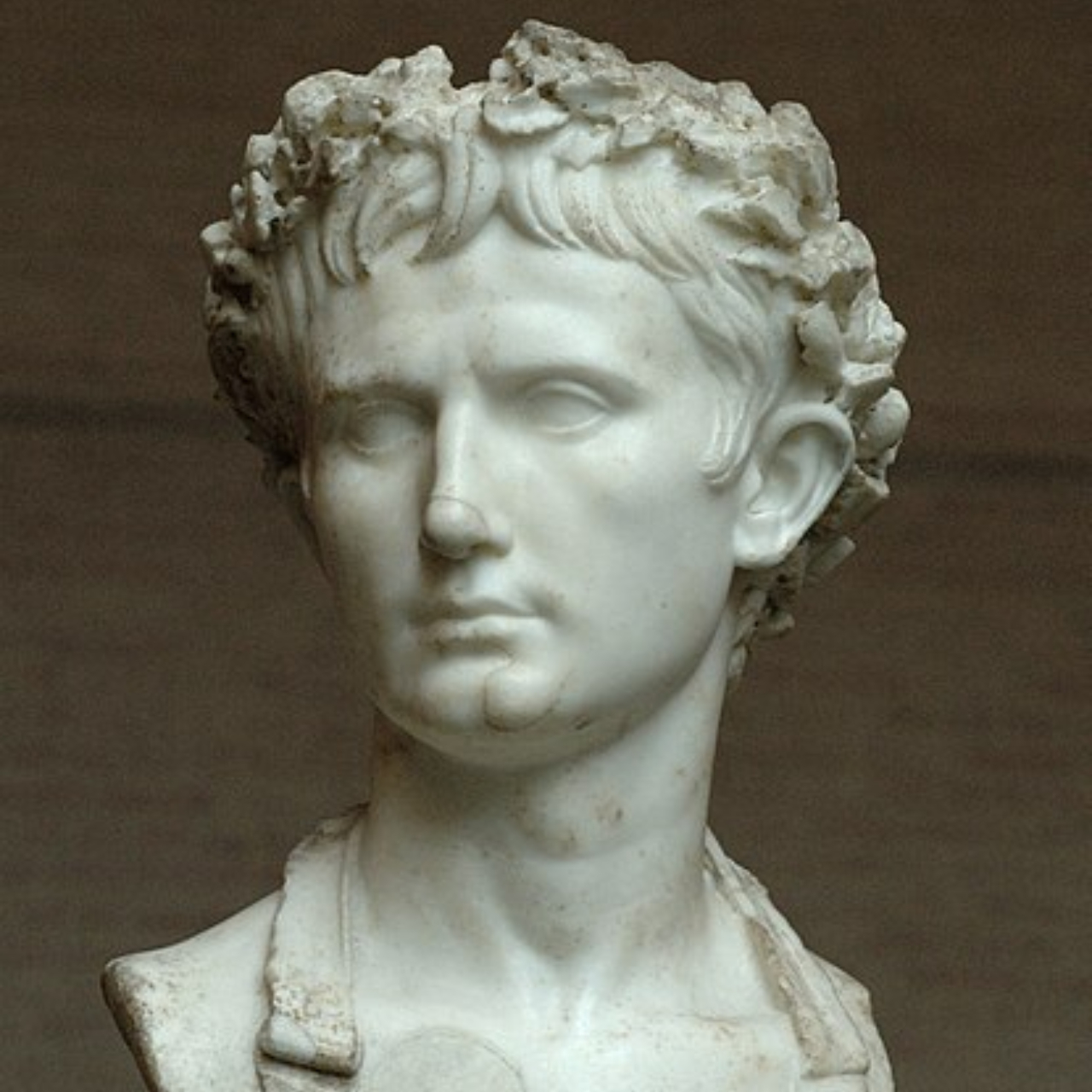 Busto de Otaviano, que viria a se tornar o imperador Augusto