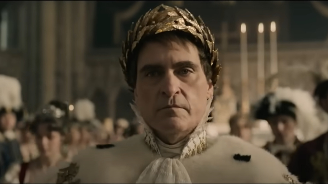 Joaquin Phoenix em 'Napoleão' (2023)