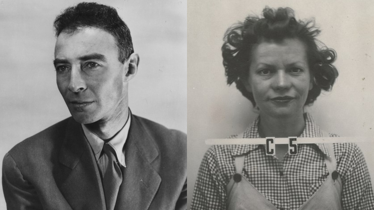 Oppenheimer e a esposa, Katherine Harrison