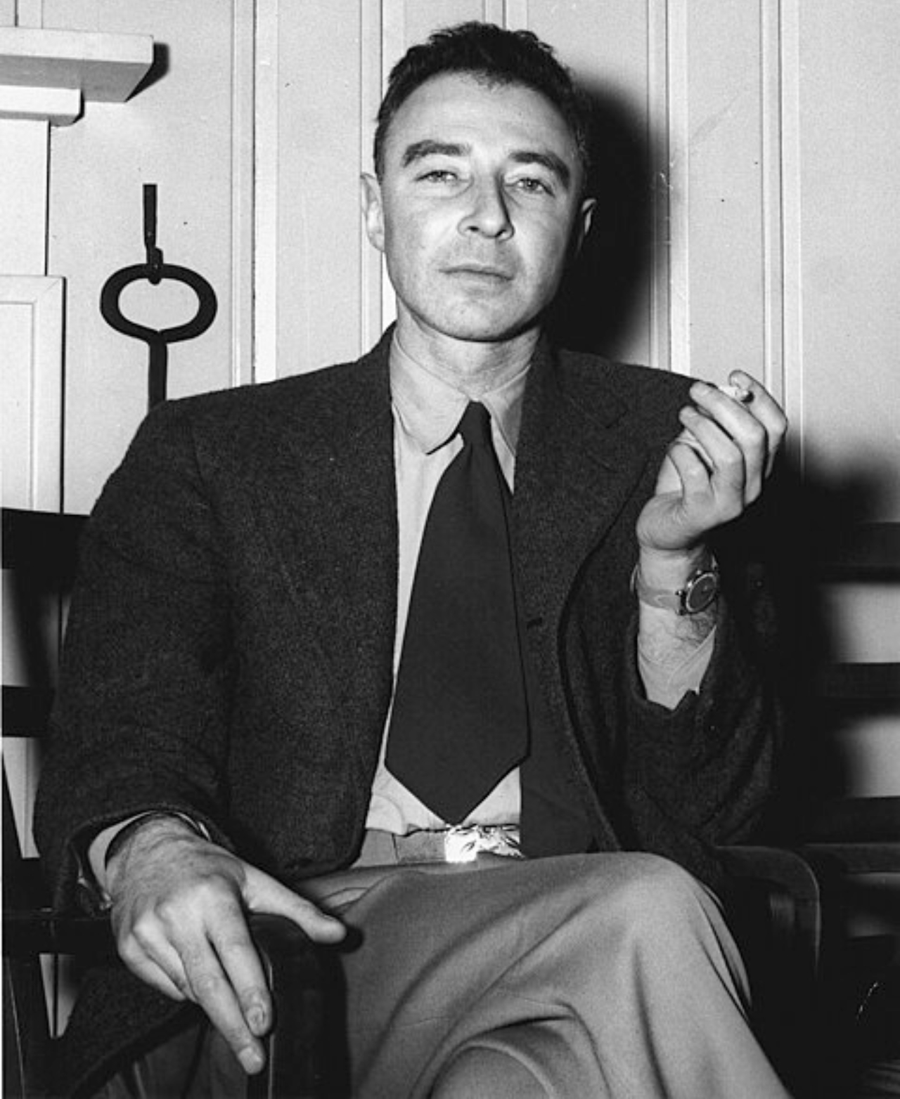 Fotografia de 1946 de J. Robert Oppenheimer