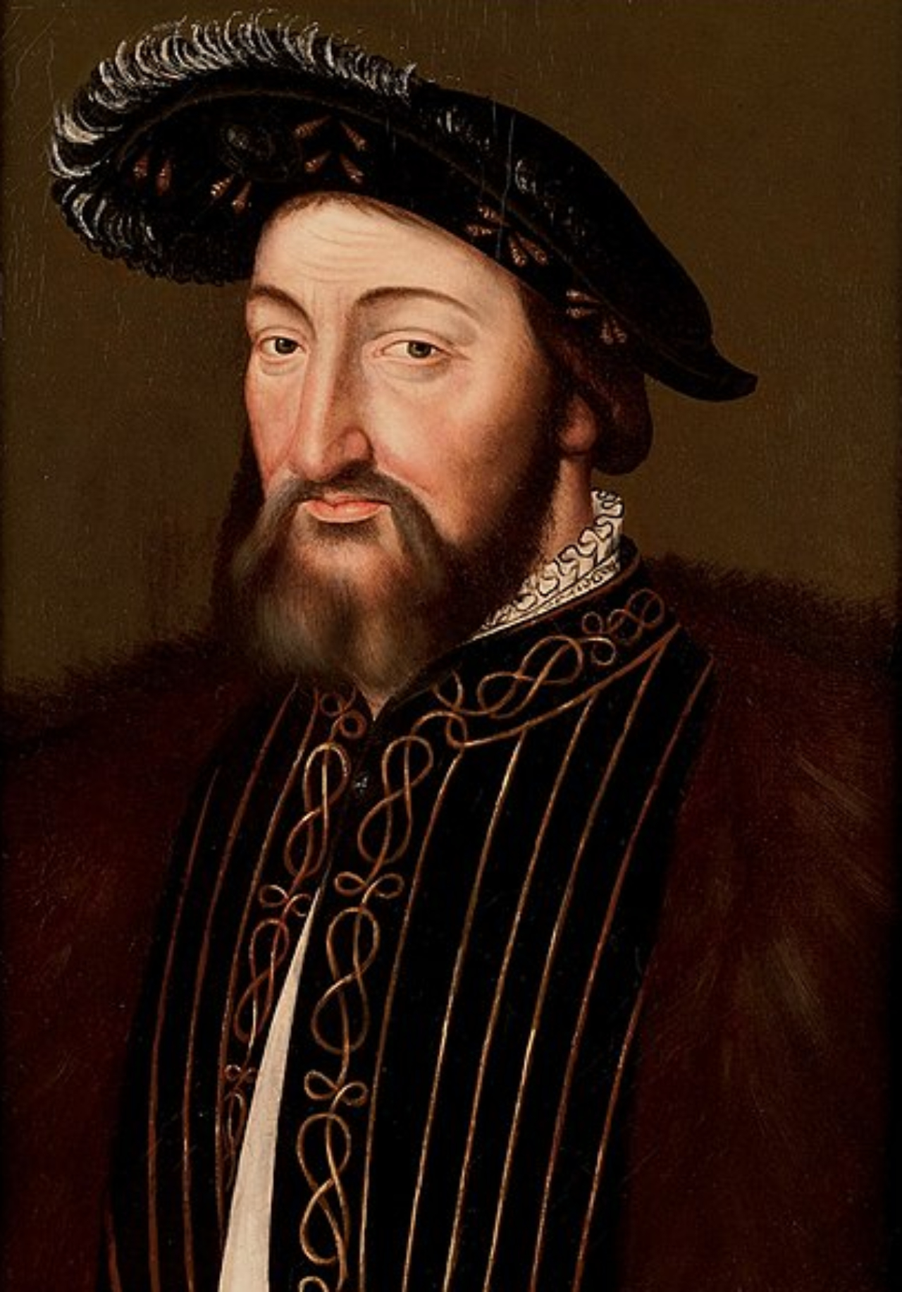 Pintura do rei Francisco I da França