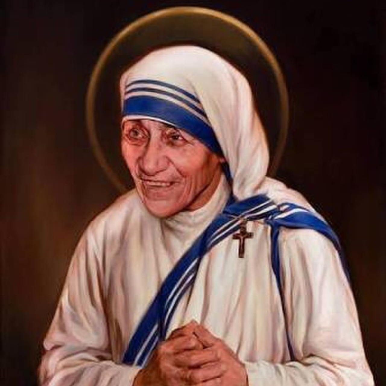 Retrato da Madre Teresa de Calcutá