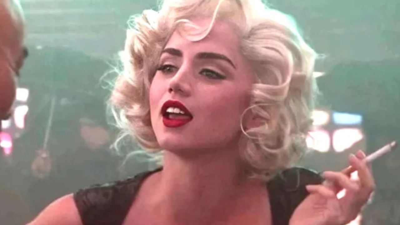 Ana de Armas como Marilyn Monroe, em imagens divulgadas de 'Blonde'