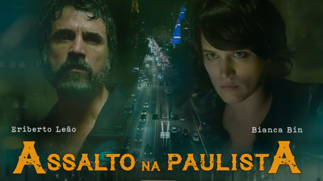Cartaz de divulgação do filme 'Assalto na Paulista'
