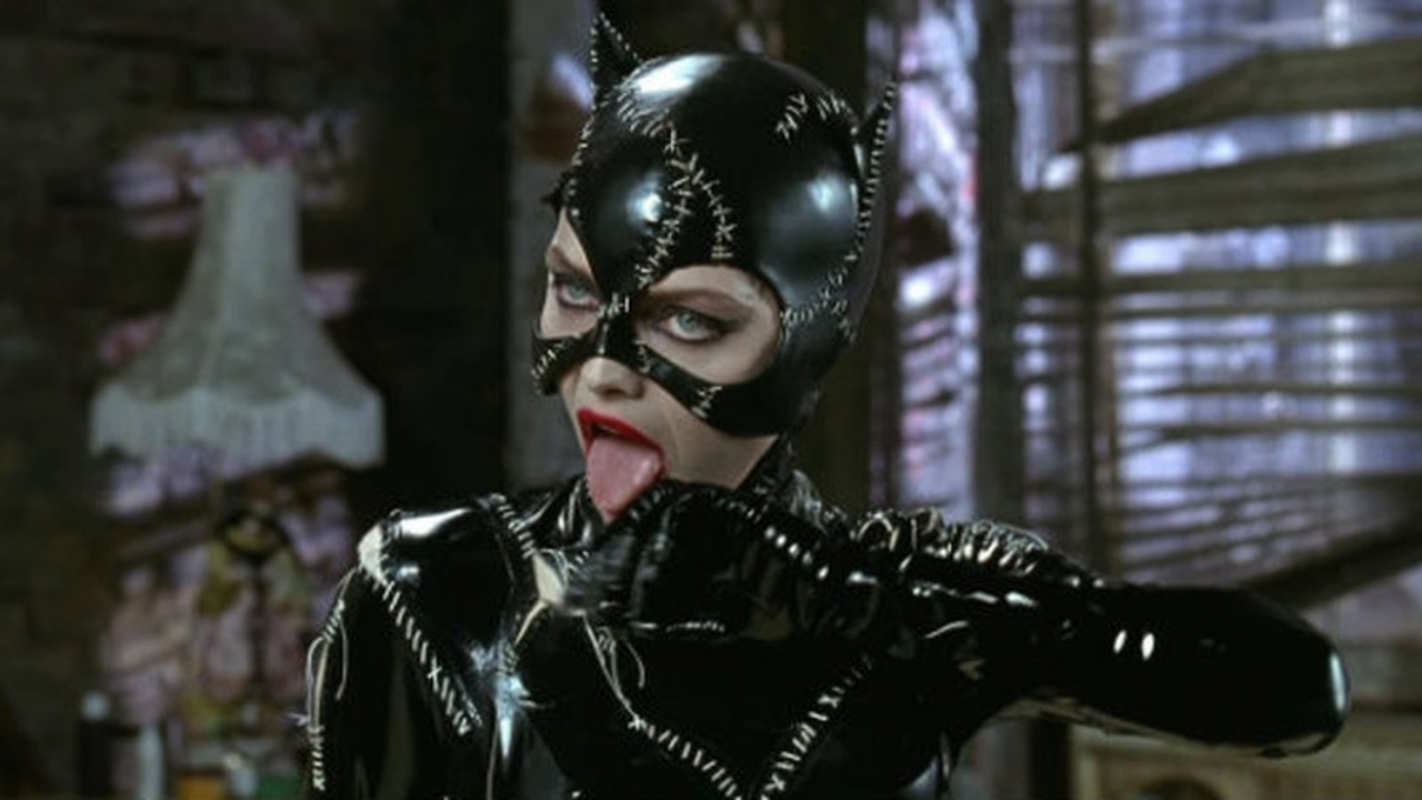 Mulher-Gato, interpretada por Michelle Pfeiffer em 'Batman: O Retorno' (1992)