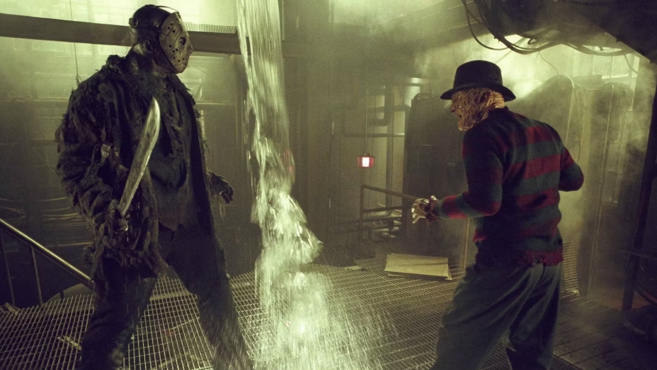 Cena do filme 'Freddy x Jason', de 2003