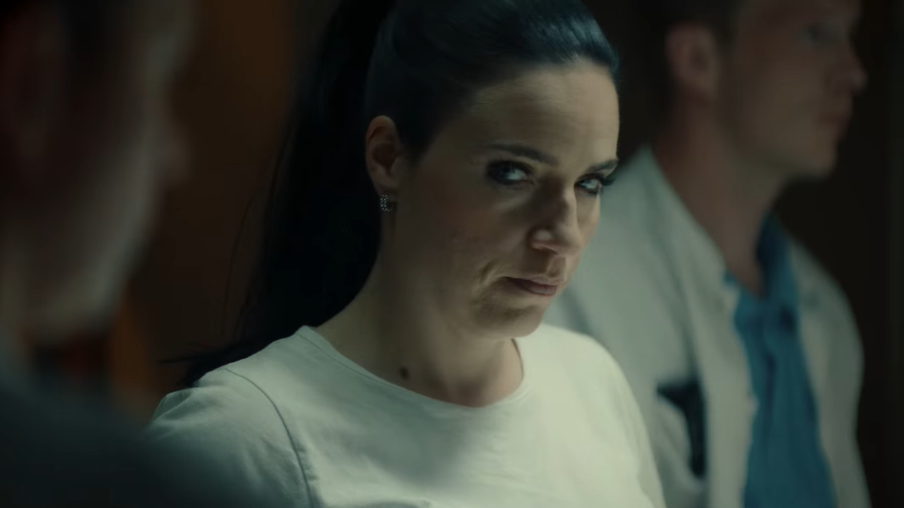A personagem Christina Hansen em 'Enfermeira' (2023)