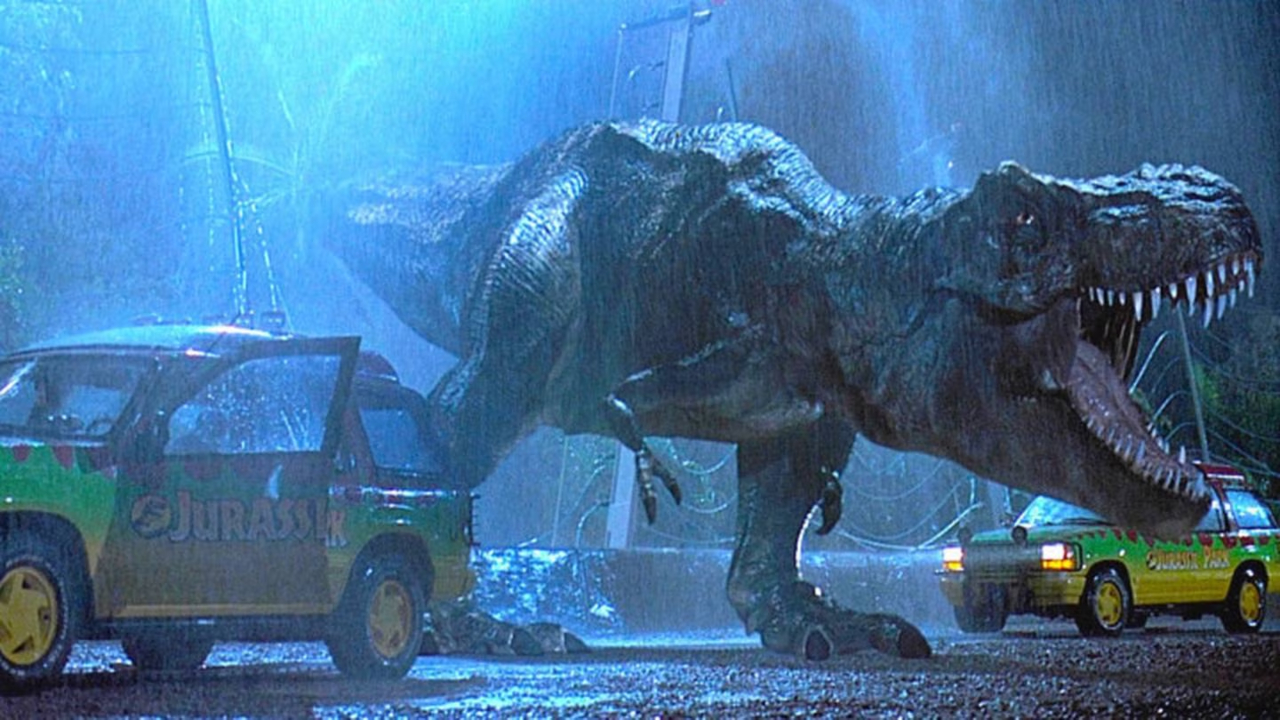T-Rex em 'Jurassic Park' (1993)