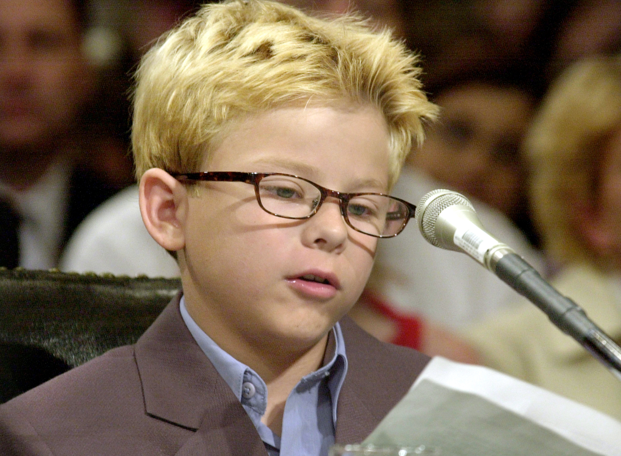 Jonathan Lipnicki aos 10 anos, em 2001