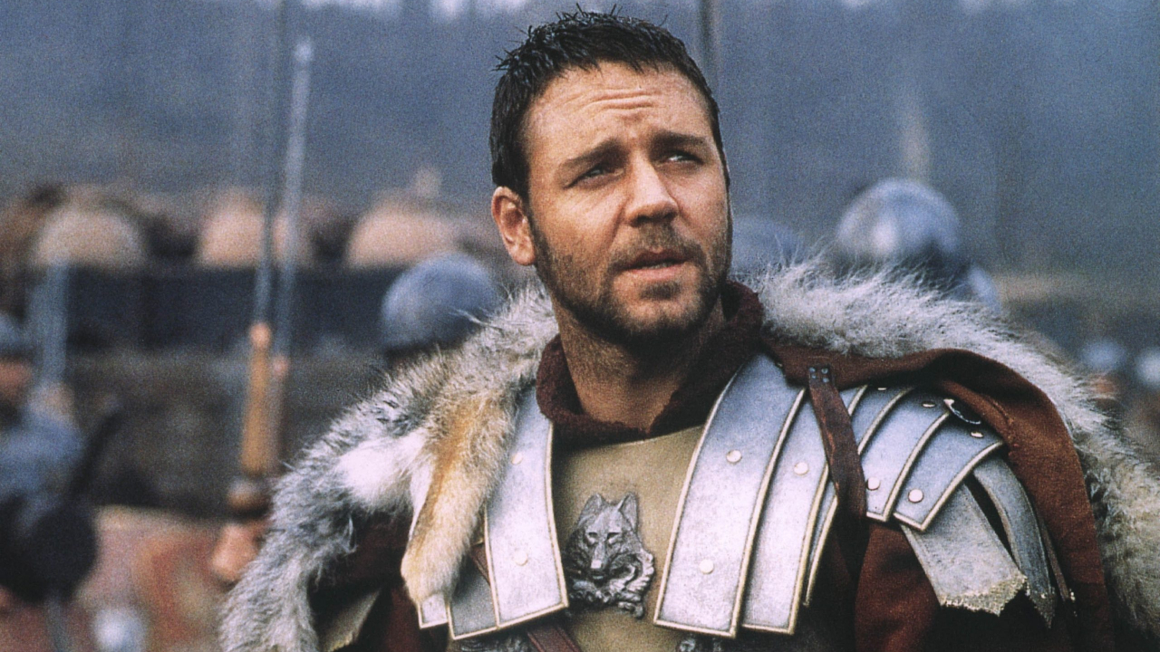 Personagem Maximus, interpretado por Russell Crowe, em 'Gladiador' (2000)
