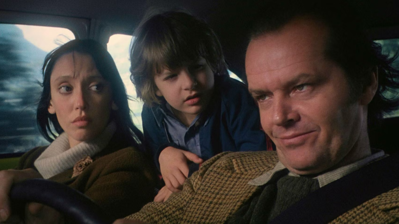 Shelley Duvall, Danny Lloyd e Jack Nicholson em 'O Iluminado' (1980)