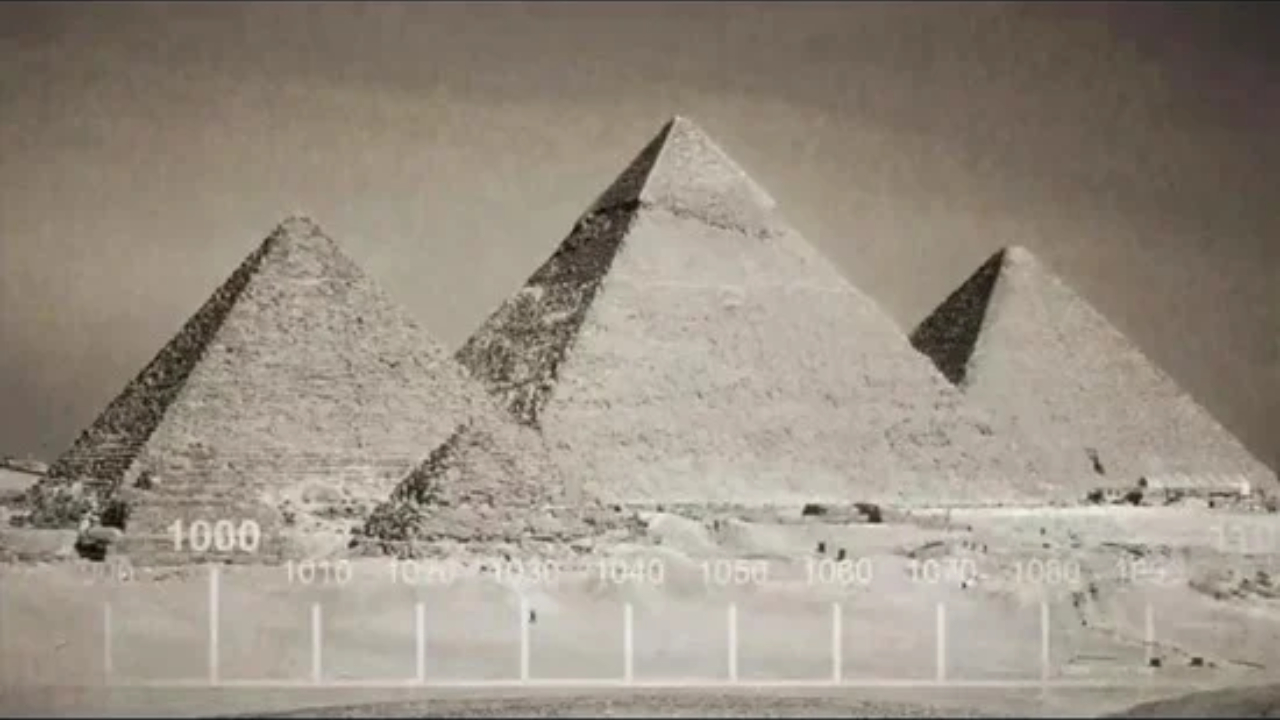 As pirâmides do Egito na abertura de 'The Big Bang Theory'