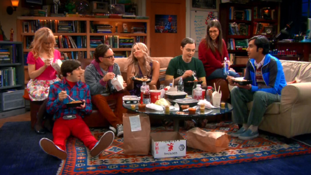 Grupo principal de 'The Big Bang Theory'