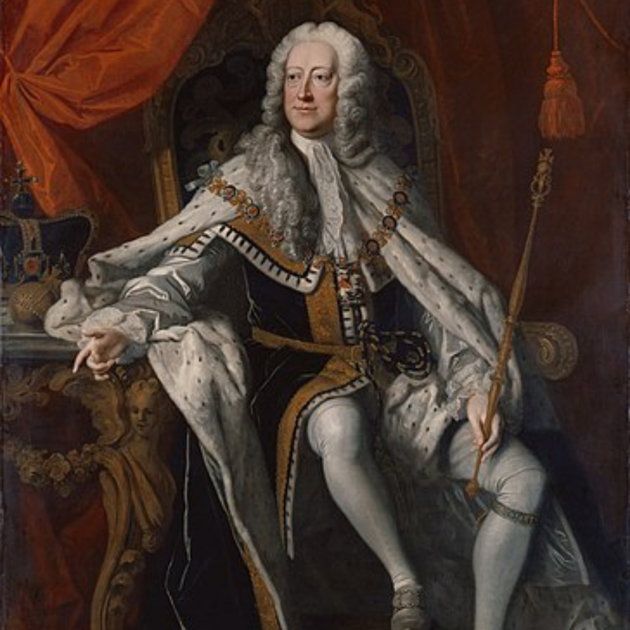 Pintura do rei George II