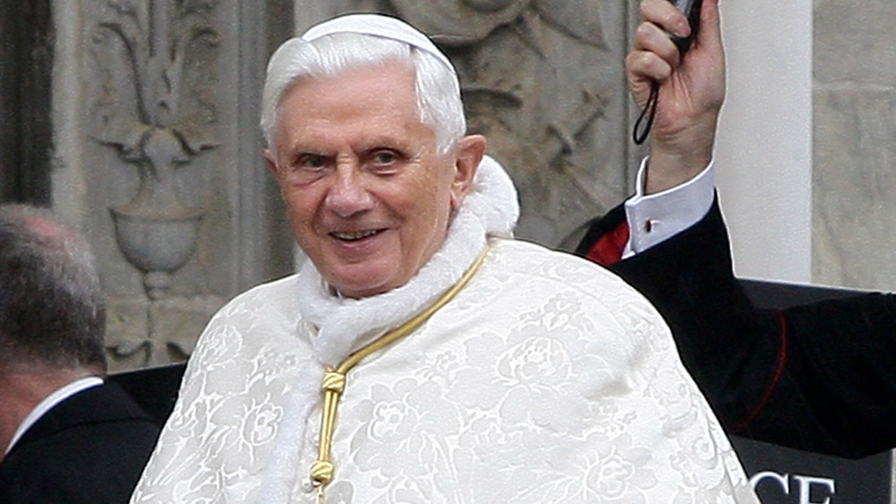 O antigo papa emérito, Bento XVI
