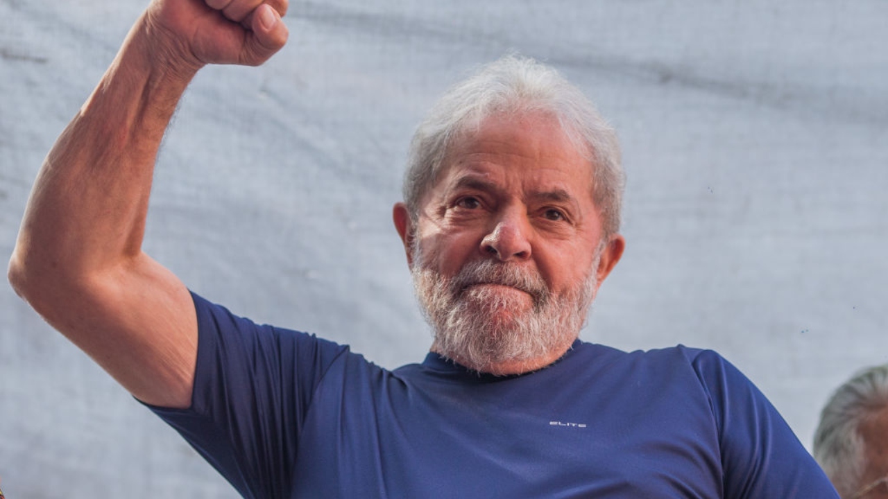 Luiz Inácio Lula da Silva, presidente recém-eleito do Brasil