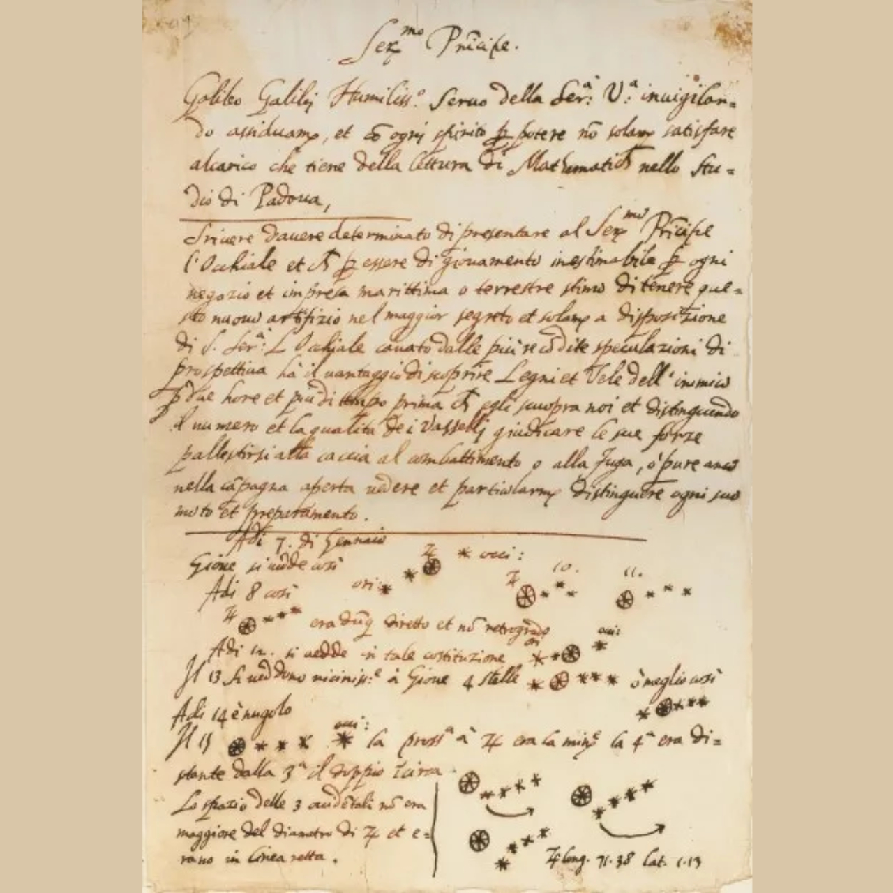 Manuscritos falsos de Galileu na Biblioteca da Universidade de Michigan
